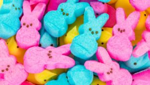 bunny-shaped "Peep" marshmallow candy